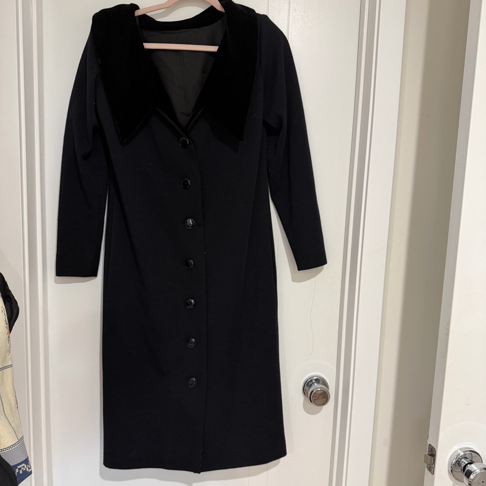 Yves Saint Laurent Black button down jacket